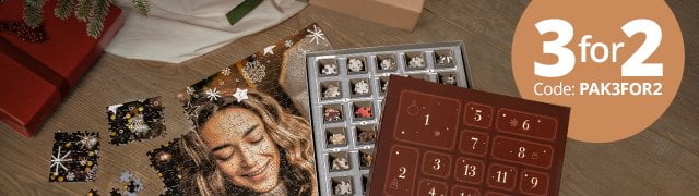 3 for 2 deal: one Jigsaw Advent Calendar for free!