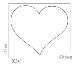 Puzzle frame size