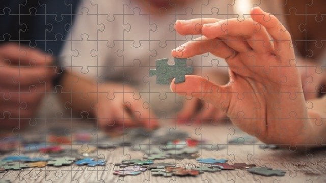 Puzzles promote motoric skills & insight