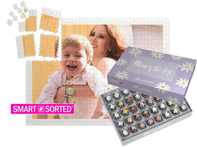 Box layout "Daisy flowers"