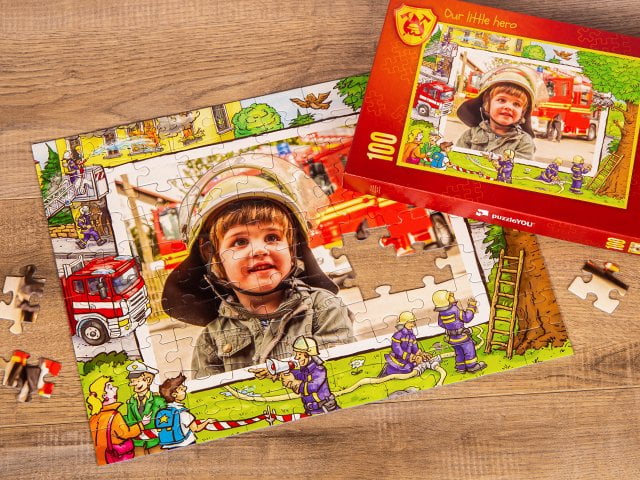 Fire Brigade Puzzle for Children